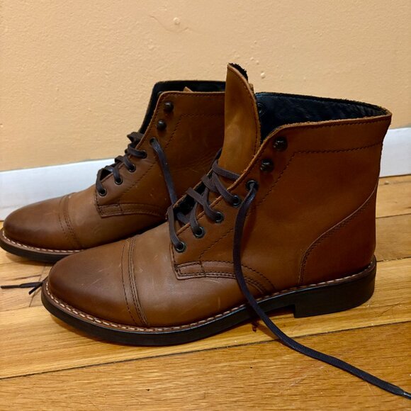 Thursday Boot Co. Women's 11B Captain Brandy Boot - Picture 3 of 10